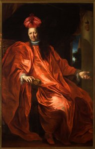 O Doge Francesco Maria Sauli (1620-1699, doge de 1697 a 1699), c.1698 (óleo sobre tela)
