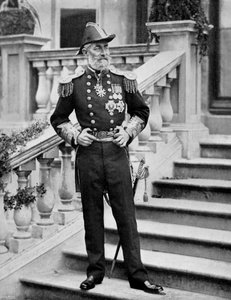 Almirante o Conde de Clanwilliam, oficial da Marinha Britânica, 1896