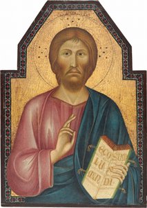 Bênção de Cristo, c. 1310. de Grifo di Tancredi