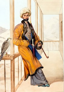 Vestido tradicional caucasiano par Gagarin, Grigori Grigorievich (1810-1893)