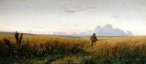 Trilha em um campo de centeio, 1881