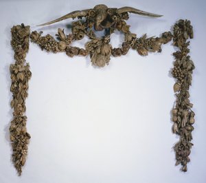 Decoração Overmantel, c. 1675-1677.