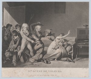 Segunda Cena de Ladrões, ca. 1805. de Gror