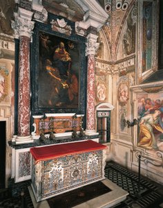 Madonna e Criança com os Santos Pedro e Paulo de Guercino