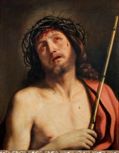 Ecce Homo Pintura de Giovanni Francesco Barbieri Guerchin dit Il Guercino (1591-1666) 1618 ao redor de Roma, Galleria Corsini