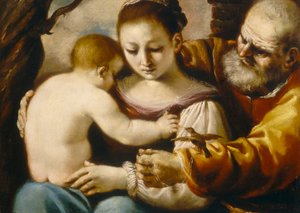 Sagrada Família de Guercino