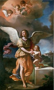 O Anjo da Guarda (óleo sobre tela