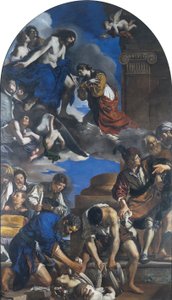 Enterro de Santa Petronilha de Guercino