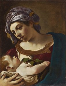 Madonna e criança de Guercino