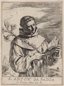 Santo Antônio de Pádua. de Guercino