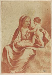Virgem e o Menino de Guercino