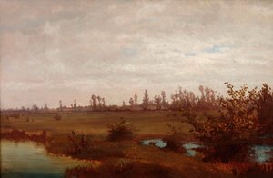 Pântanos de novembro no Sile, década de 1870.