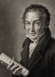 Retrato do Compositor Nicola Antonio Zingarelli 1752-1837, 1816. de Guglielmo Morghen