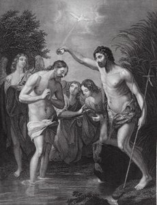 São João a batizar (gravura)