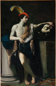 David com a cabeça de Golias ...
