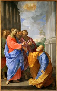 Le Christ remettant les clefs a Saint Pierre - Cristo entrega as chaves a São Pedro ...