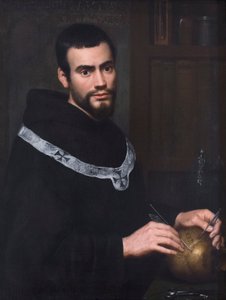 Retrato de um jovem monge de Guido Cagnacci