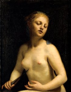 A morte de Lucretia, século XVII