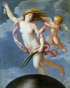 Fortuna com bolsa, 1637. de Guido Reni