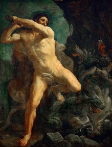 Hércules matando a hidra de Lerna, 1620-1621.