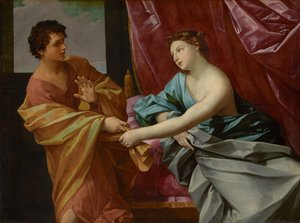 José e a mulher de Potifar de Guido Reni
