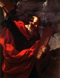 Moisés com Tábuas da Lei de Guido Reni