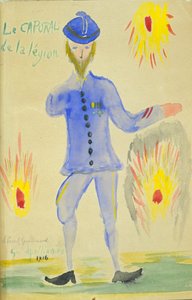 Cabo da legião, 1916 de Guillaume Apollinaire