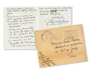 Carta a Andre Breton, 1918 de Guillaume Apollinaire