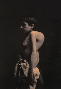 Retrato de um menino corcunda, c.1855-57