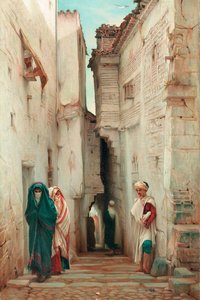Um admirador secreto, 1873 de Guillaume Charles Brun