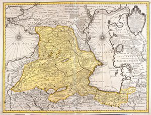 Geórgia, Arménia, Azerbaijão, leste da Turquia, norte do Irão de Guillaume Delisle