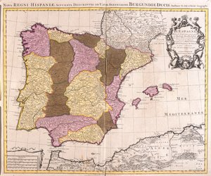 Espanha de Guillaume Delisle