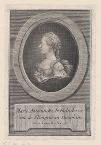 Maria Antonieta, princesa, 1770. de Guillaume Phillipe Benoist
