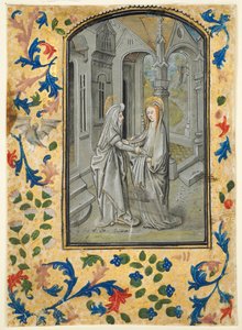 Folha de um Livro de Horas: Anunciação aos Pastores, c. 1470-1480.