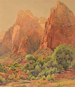 Os Patriarcas, Parque Nacional de Zion, 1924.