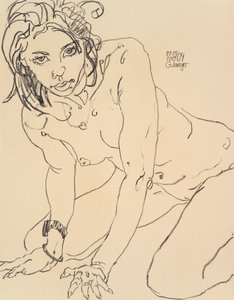 Mulher nua arco-íris