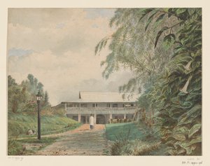 Balneário em Sindanglaja de Gustaaf Frederik Tydeman