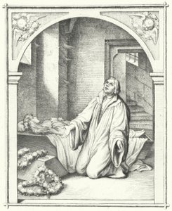 Martinho Lutero com o cadáver de sua filha Magdalena, 1542