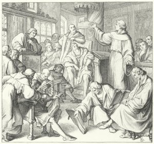 O debate de Leipzig, Andreas Karlstadt, Johann Eck e Martin Luther, 1519