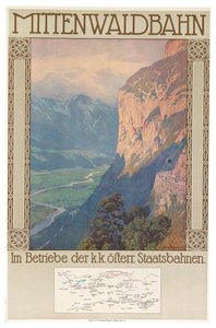 Ferrovia Mittenwald, c. 1912.