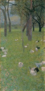 Depois da chuva de Gustav Klimt