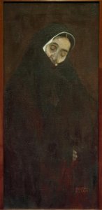 Mulher velha de Gustav Klimt