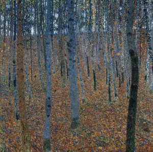 Bosque de faias I, 1902 de Gustav Klimt
