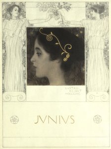 «Junius» (base para: Gerlach  Schenk, Alegorias N.F. n.º 53) de Gustav Klimt