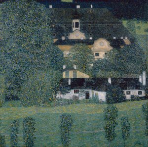 Castelo Kammer no Lago Attersee II de Gustav Klimt