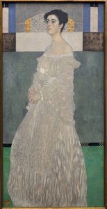 Margaret Stonborough Wittgenstein. Pintura de Gustav Klimt (1862-1918), Oil On Canvas 1905. Arte austríaca, início do século XX, simbolismo. Neue Pinakothek, Munique (Alemanha). de Gustav Klimt