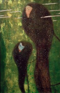 Sereias (peixe prateado) de Gustav Klimt