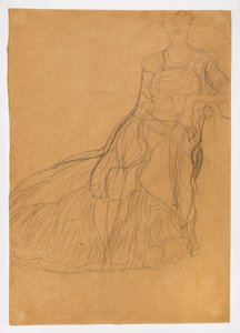 Senhora sentada (Adele Bloch-Bauer) de Gustav Klimt