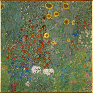 Girassóis de Gustav Klimt