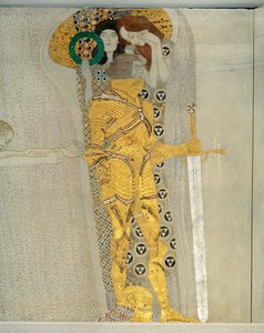 A exposição de 1902 da Associação de Artistas de Viena "Secessão" centrou-se no monumento a Beethoven de Max Klinger de Gustav Klimt